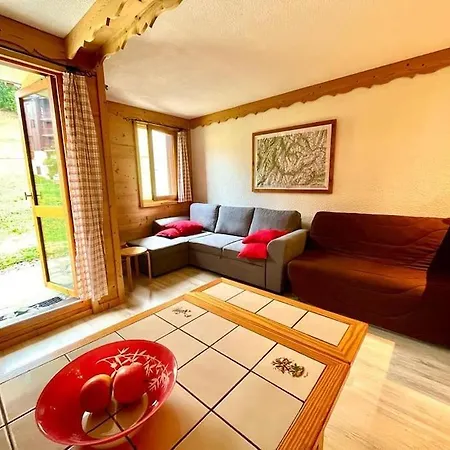 Superb Studio Terrace Ski In Montchavin La Plagne-Tarentaise Exterior photo